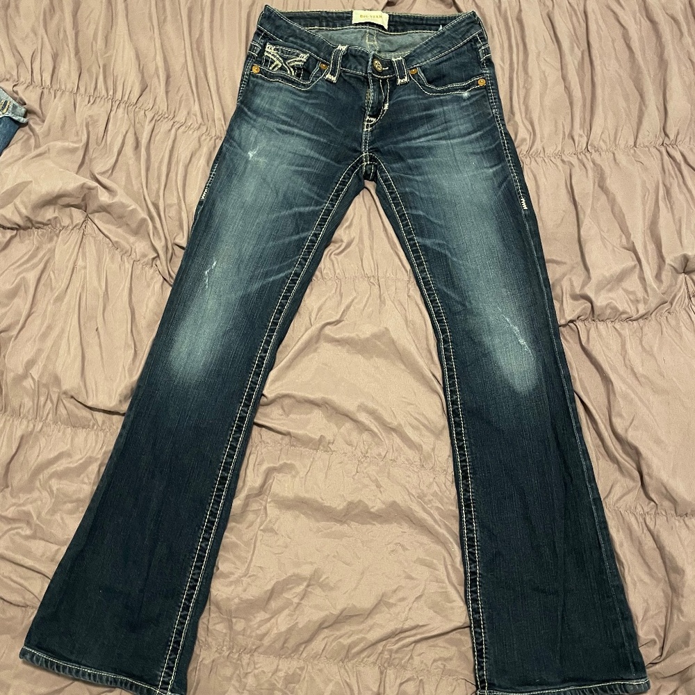 Big Star Liv Boot Jeans Size 25